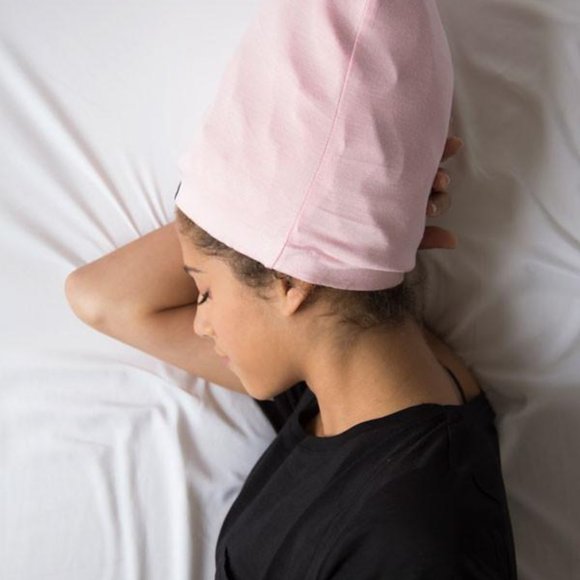 GRACE ELEYAE The Slap Satin-lined Cap Bonnet Pink - Picture 2 of 7